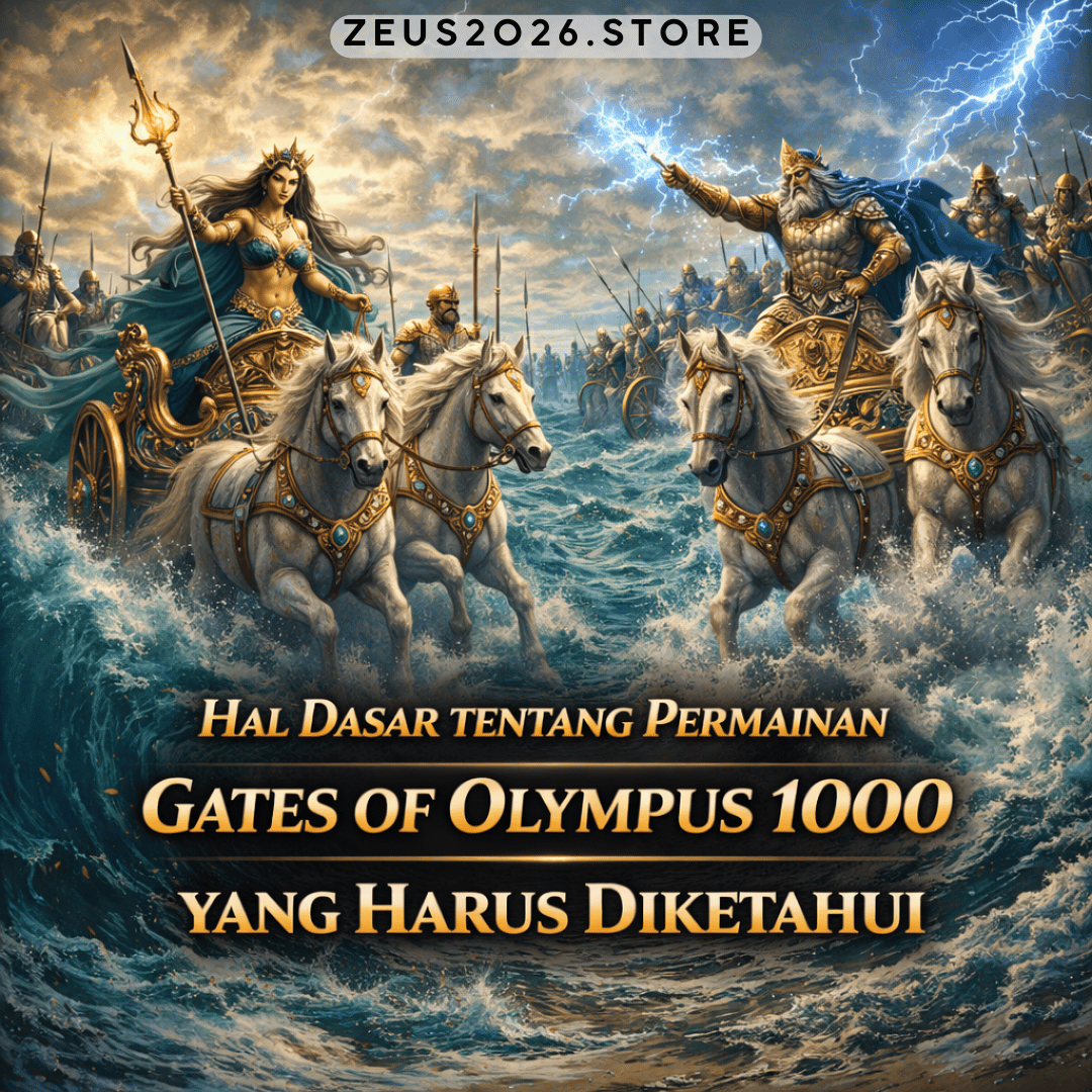 hal dasar permainan Gates of Olympus 1000